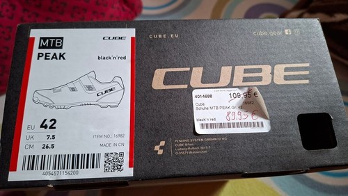 Cube mtb peak black red - mtb,